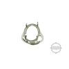 1Pcs 8X13MM Oval Prong Bezel 925 Sterling Silver Basic Adjustable Ring Bezel Settings DIY Ring Supplies Findings 1222016