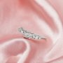 1.5x3MM Keepsake Breast Milk Resin Marquise Bezel Ring Settings,Tree Branch Leaf Solid 14K 18K Gold Ring,DIY Ring Supplies 12948