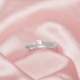 1.5x3MM Keepsake Breast Milk Resin Marquise Bezel Ring Settings,Tree Branch Leaf Solid 925 Sterling Silver Ring,DIY Ring Supplies 1294853