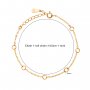 Simple Circle Cable Chain Bracelet,Solid 925 Sterling Silver Rose Gold Plated Bracelet,Minimalist Bracelet,DIY Bracelet Supplies 5.7''+1.57'' 1900303