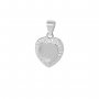 Keepsake Breast Milk Resin Halo Heart Bezel Pendant Blank Settings,Solid Back Solid 925 Sterling Silver Rose Gold Plated Charm,Pave Cz Stone Pendant 1431315