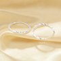 1Pair Facetd Circle Hoop Earrings,Solid 925 Sterling Silver Gold Plated Earring,Minimalist Modern Hoop Earrings,DIY Earrings Supplies 6390093