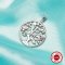 20MM Keepsake Breast Milk Resin Marquise Pendant Bezel Settings,Solid 925 Sterling Silver Pendant Charm,Tree of Life Pendant,Birthstone Pendant,DIY Pendant Supplies 1431321