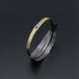 1Pcs Vintage Style Brass Bronze Feather Bracelet Bangle DIY Supplies 60MM Diameter 1900230