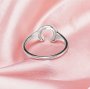 1MM Gap Keepsake Breast Milk Resin Horse Shoe U Shaped Bezel Ring Settings,Curved Solid 14K 18K Gold Ring,DIY Ring Supplies For Gemstone 1294795