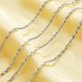 2MM Twist Chain Necklace,Solid 925 Sterling Silver Necklace,Simple Twist Necklace,DIY Necklace Supplies 1322065