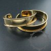 5pcs 11mm width bezel,60mm diameter gold plated brass bangle bracelet DIY supplies,findings 1900098