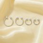 1Pcs Simple Screw Round Balls Nose Studs,Solid 925 Sterling Silver Body Jewelry 6390117