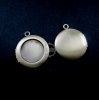 5pcs 14mm setting size vintage brass bronze round base tray bezel locket pendant supplies 1111039