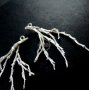 6pcs 25x43mm silver tree branch bamboo root pendant charm DIY jewlery supplies 1820101