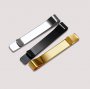 1Pcs 8*55MM Stainless Steel Tie Clips Blank for Engraving,Wedding Tie Clip,Personalized Tie Clip,DIY Simple Base Tie Bars Supplies 1504035