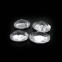 1Pcs Oval White Crystal Quartz Natural Faceted Cut Loose Gemstone Semi Precious Stone DIY Jewelry Supplies 4120135