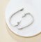 304L Stainless Steel Big Fishhook Pendant,DIY Fishhook Leather Bracelet Connector Hook Supplies 1800577