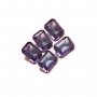 1Pcs Simulated Alexandrite Rectangle Emerald Cut Stone,Color Change Stone,June Birthstone,Unique Gemstone,Loose Stone,DIY Jewelry Supplies 4170023