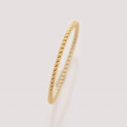 1PCS 1.2MM Wire Circle Twist 14K Gold Filled Ring,Minimalist Ring,Simple Twist Gold Filled Ring,Stackable Ring,DIY Ring Supplies 1294747