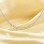 2MM Twist Chain Necklace,Solid 925 Sterling Silver Necklace,Simple Twist Necklace,DIY Necklace Supplies 1322065