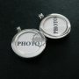 5pcs 14mm round bezel base tray setting silver plated brass photo frame brass custom pendant charm locket DIY blanks supplies 1820255