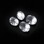 1Pcs Oval White Crystal Quartz Natural Faceted Cut Loose Gemstone Semi Precious Stone DIY Jewelry Supplies 4120135