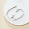 304L Stainless Steel Big Fishhook Pendant,DIY Fishhook Leather Bracelet Connector Hook Supplies 1800577