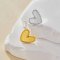 Keepsake Breastmilk Stainless Steel Heart Bezel Earrings Settings, Gold Plated 304L Studs Earrings,0.5MM Deep DIY Supplies 1706156