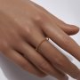 1PCS 1.2MM Wire Circle Twist 14K Gold Filled Ring,Minimalist Ring,Simple Twist Gold Filled Ring,Stackable Ring,DIY Ring Supplies 1294747