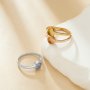 6MM Keepsake Breast Milk Resin Round Bezel Cup Ring Settings,Stainless Steel Round Ring,Rose Gold Silver Ring,DIY Ring Blank 1215093