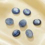 5Pcs 8x10MM Nature Blue Kyanite Cabochon Oval Gemstone,Semi-precious Gemstone,Unique Gemstone,DIY Jewelry Supplies 4120149