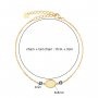 6x8MM Keepsake Breast Milk Resin Oval Bezel Birthstone Bracelet Settings,Solid 925 Sterling Silver Rose Gold Plated Bracelet 6.69''+1.96'' 1900304