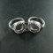 5pcs 14MM setting size antiqued silver brass vintage style adjustable ring base bezel tray fashion ring DIY supplies 1213015