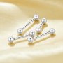 Screwed Ball Nose Studs,Ear Bone Studs,Solid 925 Sterling Silver Studs Earring,Tiny Ball Studs Earrings,Minimalist Earrings 6390116