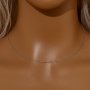 1.2MM Thick Simple Cable Oval Chain Necklace,Solid 925 Sterling Solid Silver Rose Gold Plated Necklace Chain 16Inch with 2 Inch Extension Chain 6190106