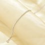 2MM Thick Minimalist Round Bead Chain Bracelet,Solid 925 Sterling Silver Bracelet,Simple Bead Chain Bracelet 6.4''+1.6'' 6410047