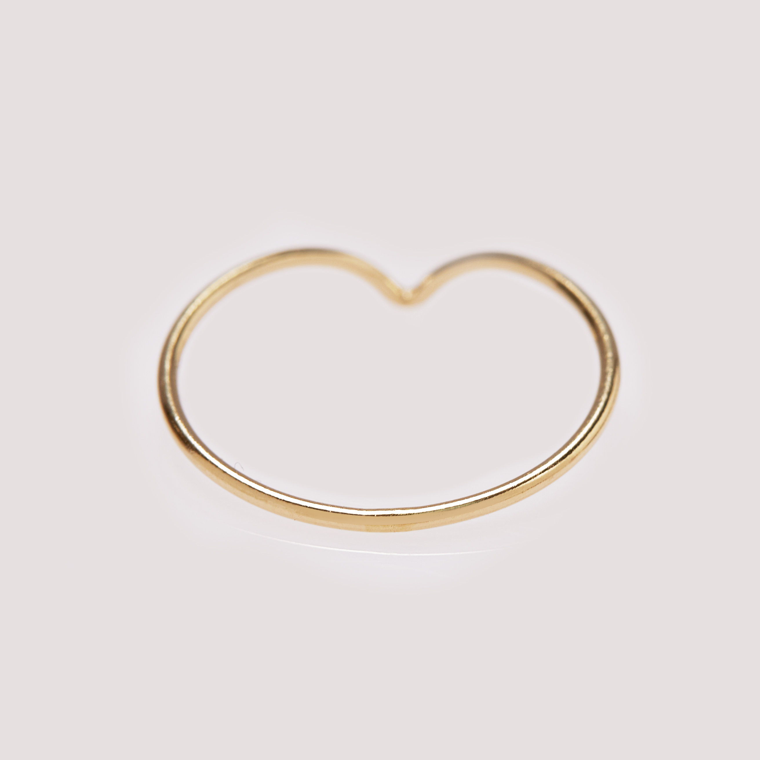 1PCS 1MM Wire 14K Gold Filled V Ring,Minimalist Ring,Gold Filled Curved Band V Ring,Stackable Ring,DIY Ring Supplies 1294739 - Click Image to Close