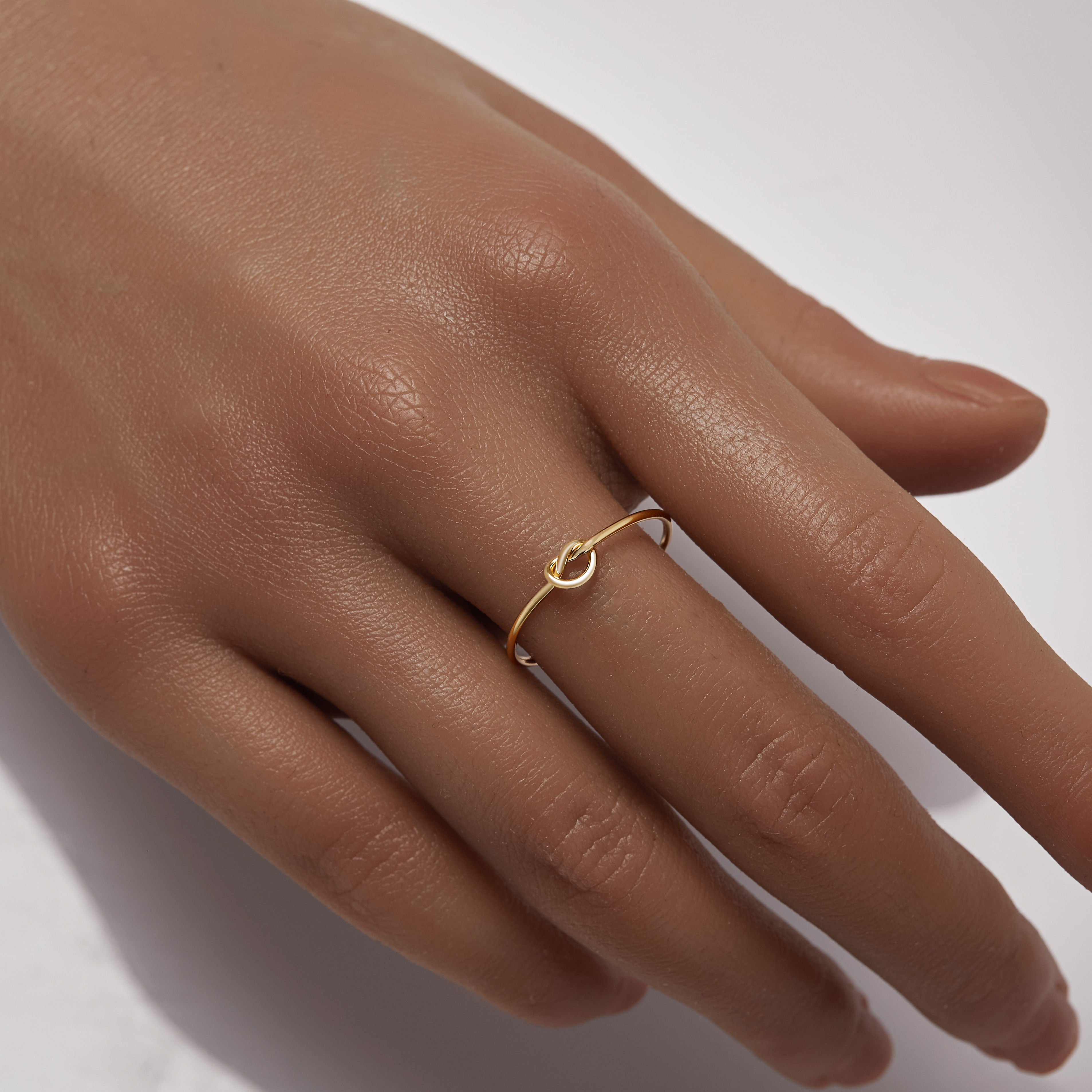 1PCS 1MM Wire Love Knot 14K Gold Filled Ring,Minimalist Ring,Gold Filled Thin Knot Ring,Stackable Ring,DIY Ring Supplies 1294742 - Click Image to Close