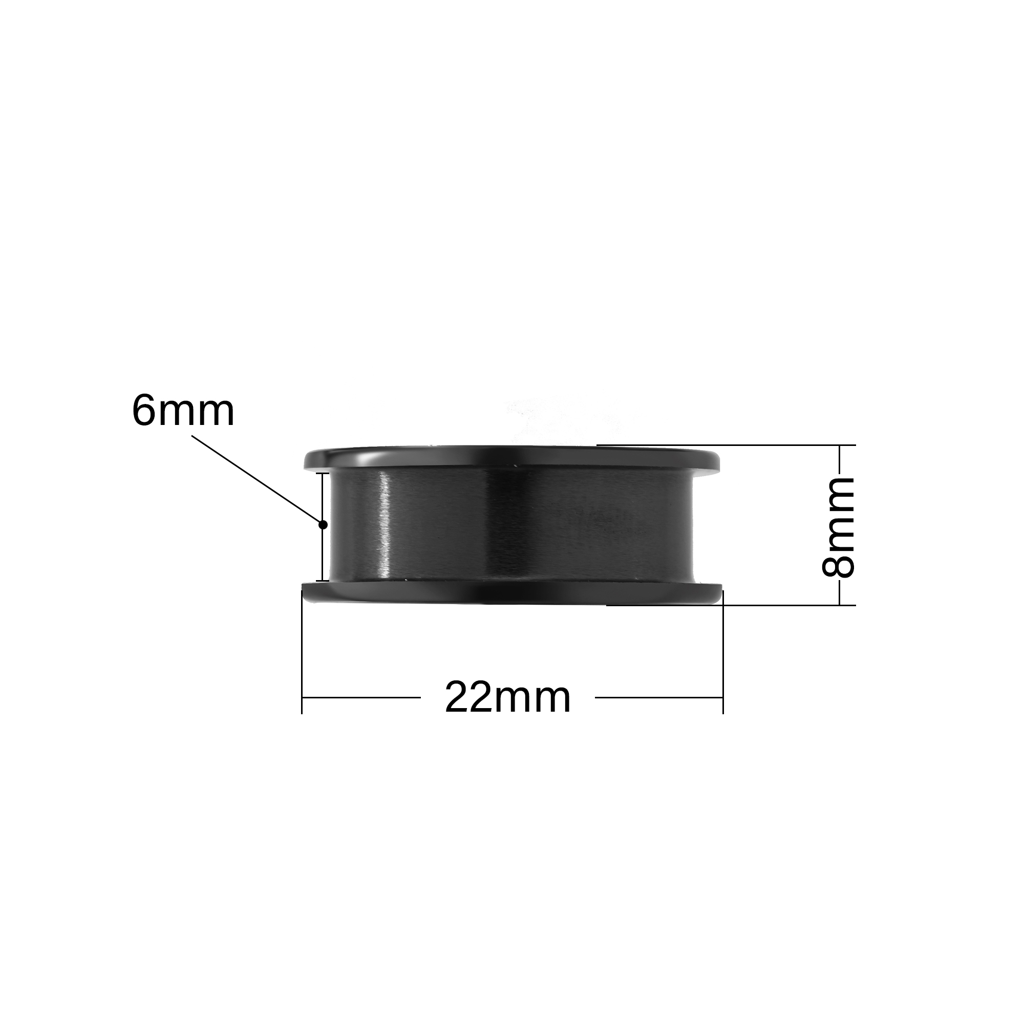 6MM Channel Keepsake Mens' Resin Ashes Ring Settings,Channel Bezel Ceramic Ring Settings,Black Ring,DIY Ring Supplies 1294872 - Click Image to Close