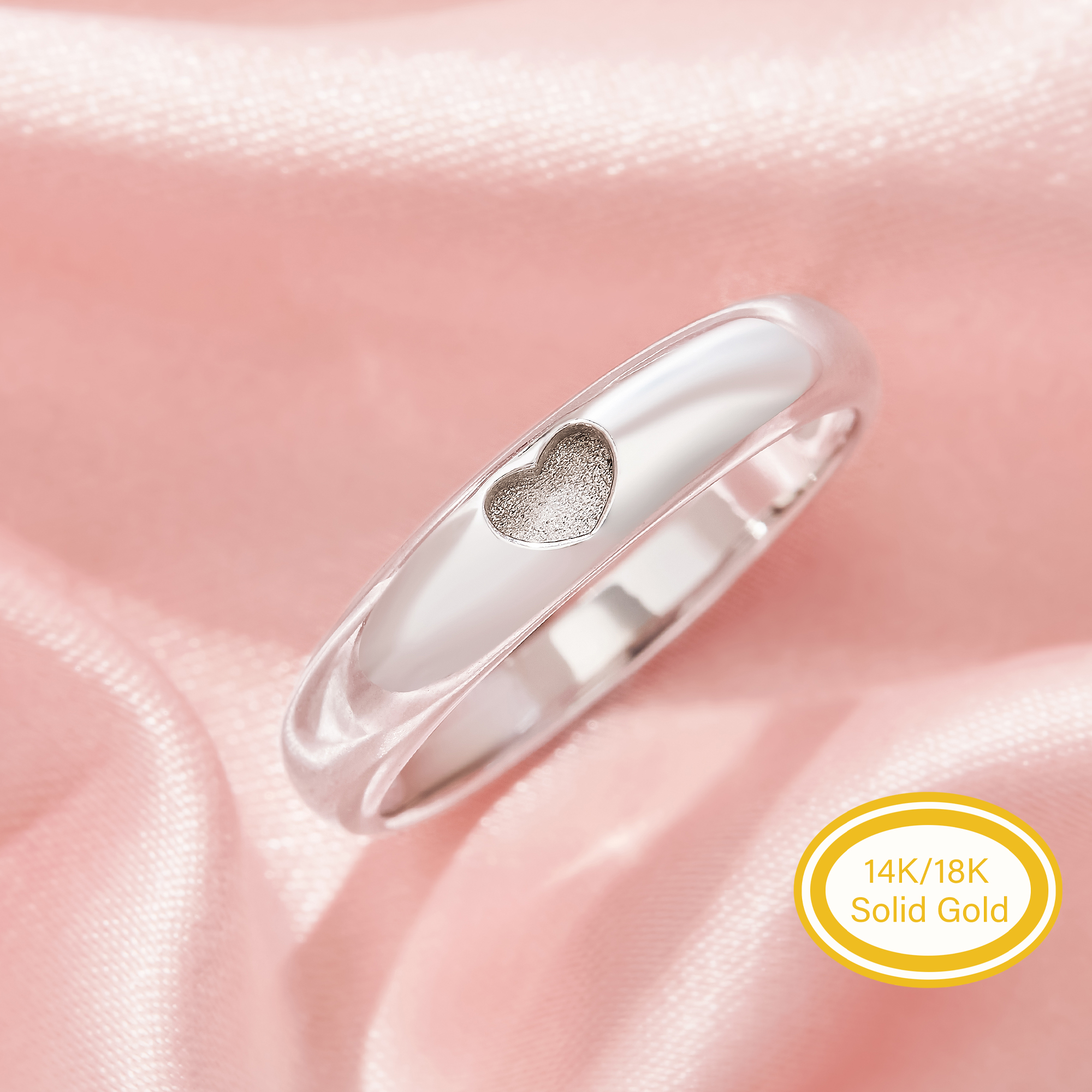 4MM Keepsake Breast Milk Resin Heart Bezel Ring Settings,Solid 14K 18K Gold Ring,Minimalist Heart Ring,Stackable Ring,DIY Ring Supplies 1295055 4MM Keepsake Breast Milk Resin Heart Bezel Ring Settings,Solid 14K 18K Gold Ring,Minimalist Heart Ring,Stackable Ring,DIY Ring Supplies 1295055