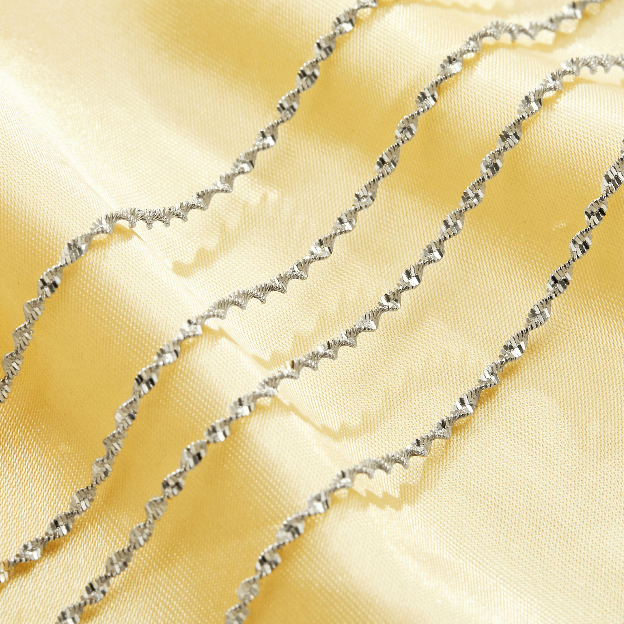 2MM Twist Chain Necklace,Solid 925 Sterling Silver Necklace,Simple Twist Necklace,DIY Necklace Supplies 1322065 - Click Image to Close