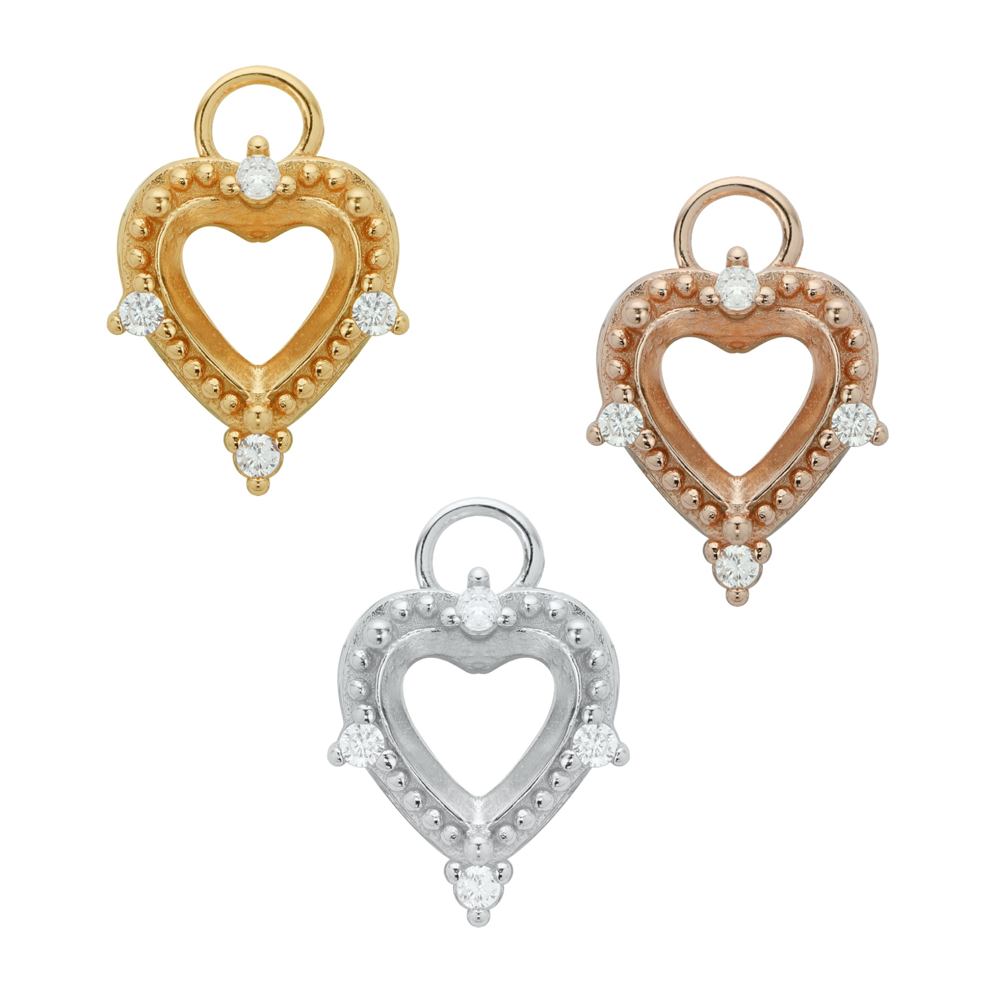 6MM Heart Prong Pendant Settings,Art Deco Solid 925 Sterling Silver Rose Gold Plated Charm,Vintage Pendant Blank Settings,DIY Pendant Charm Tray 1431166 - Click Image to Close