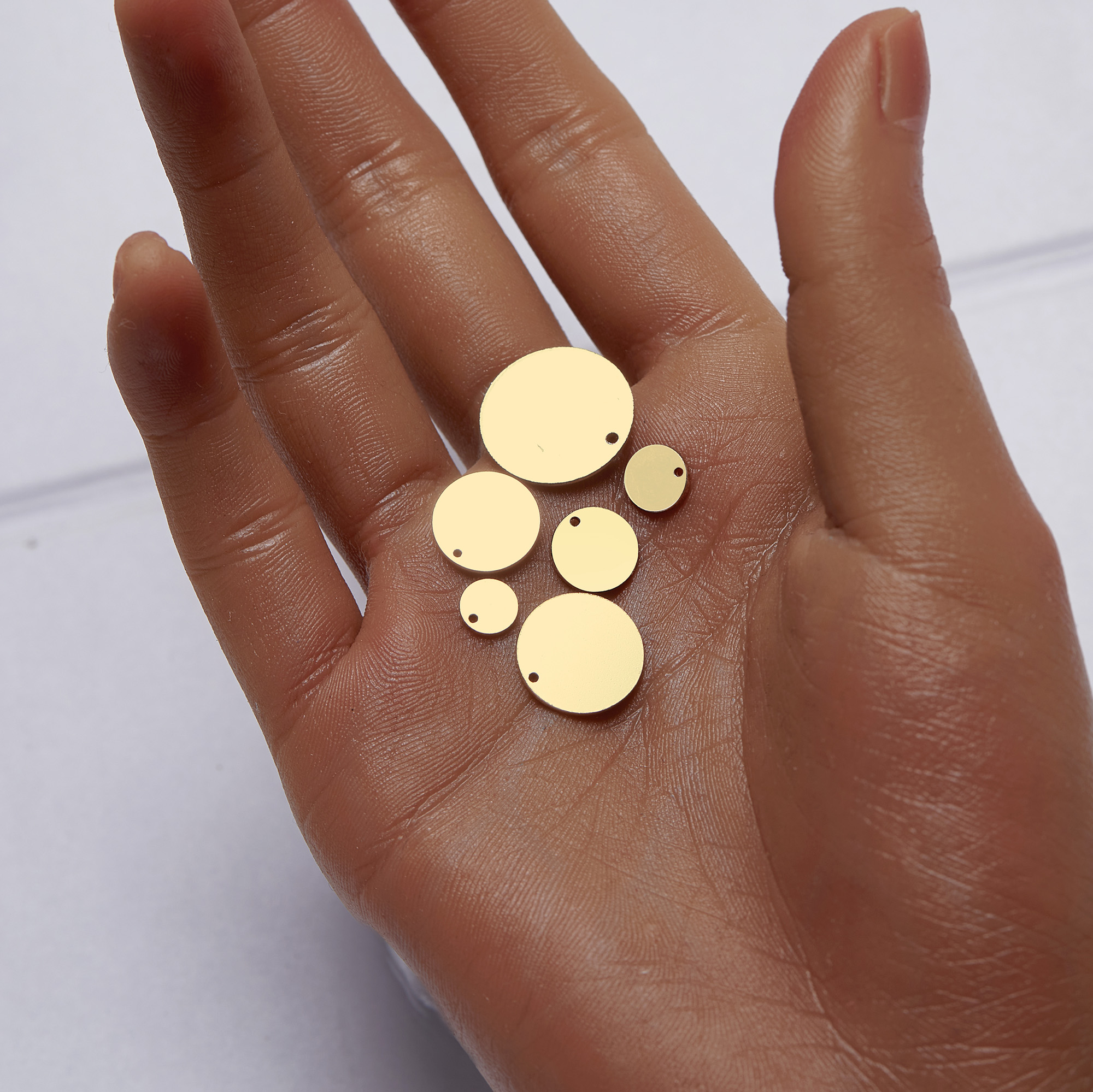 1PCS Stamping Round Circle Disc 14K Gold Filled Pendant,Minimalist Round Charm,DIY Pendant Supplies For Personalized Jewelry 1431256 - Click Image to Close