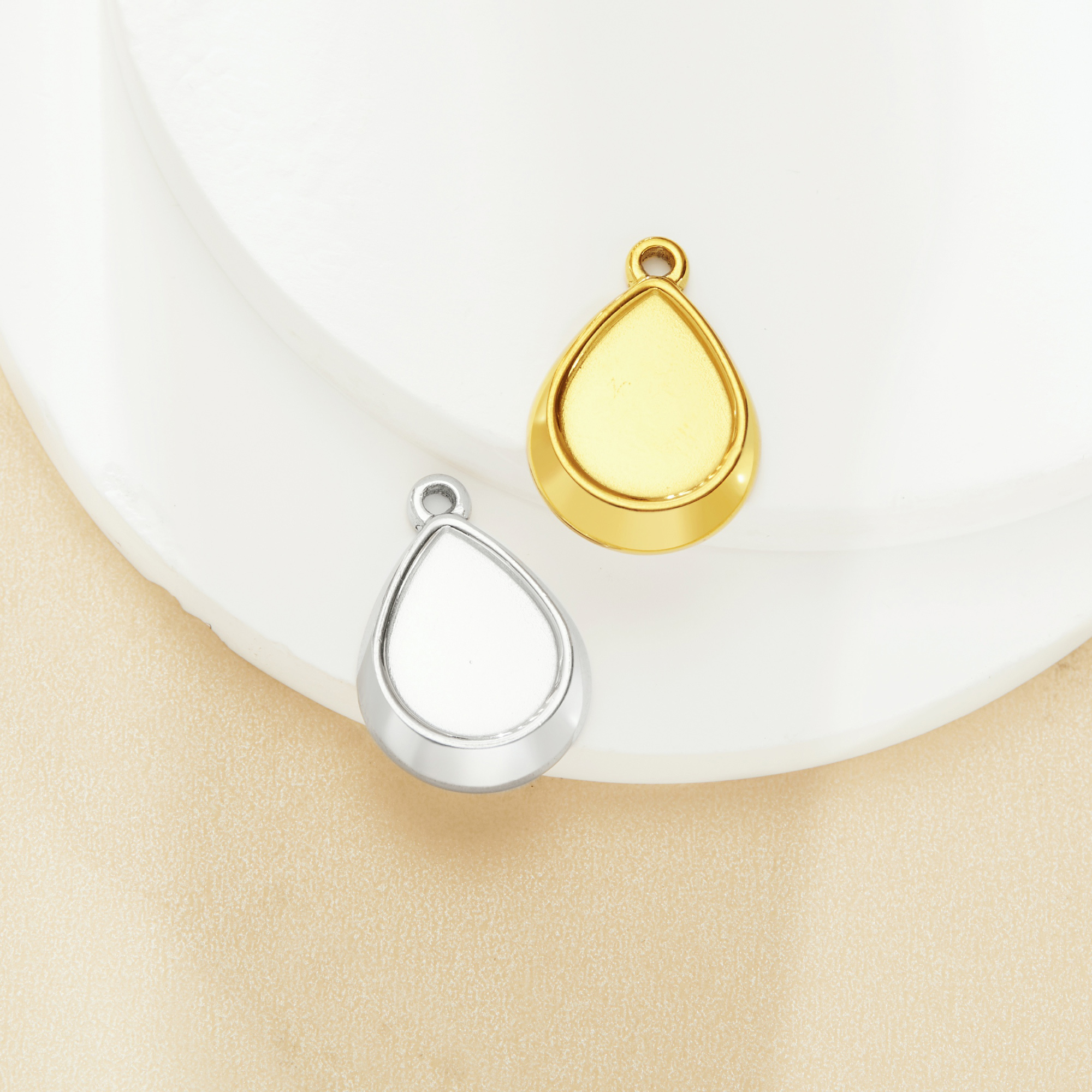 10x12MM Keepsake Mother's Milk Resin Pear Bezel Pendant Settings,Minimalist Stainless Steel Pendant Charm,DIY Pendant Blank Supplies 1431539 10x12MM Keepsake Mother's Milk Resin Pear Bezel Pendant Settings,Minimalist Stainless Steel Pendant Charm,DIY Pendant Blank Supplies 1431539