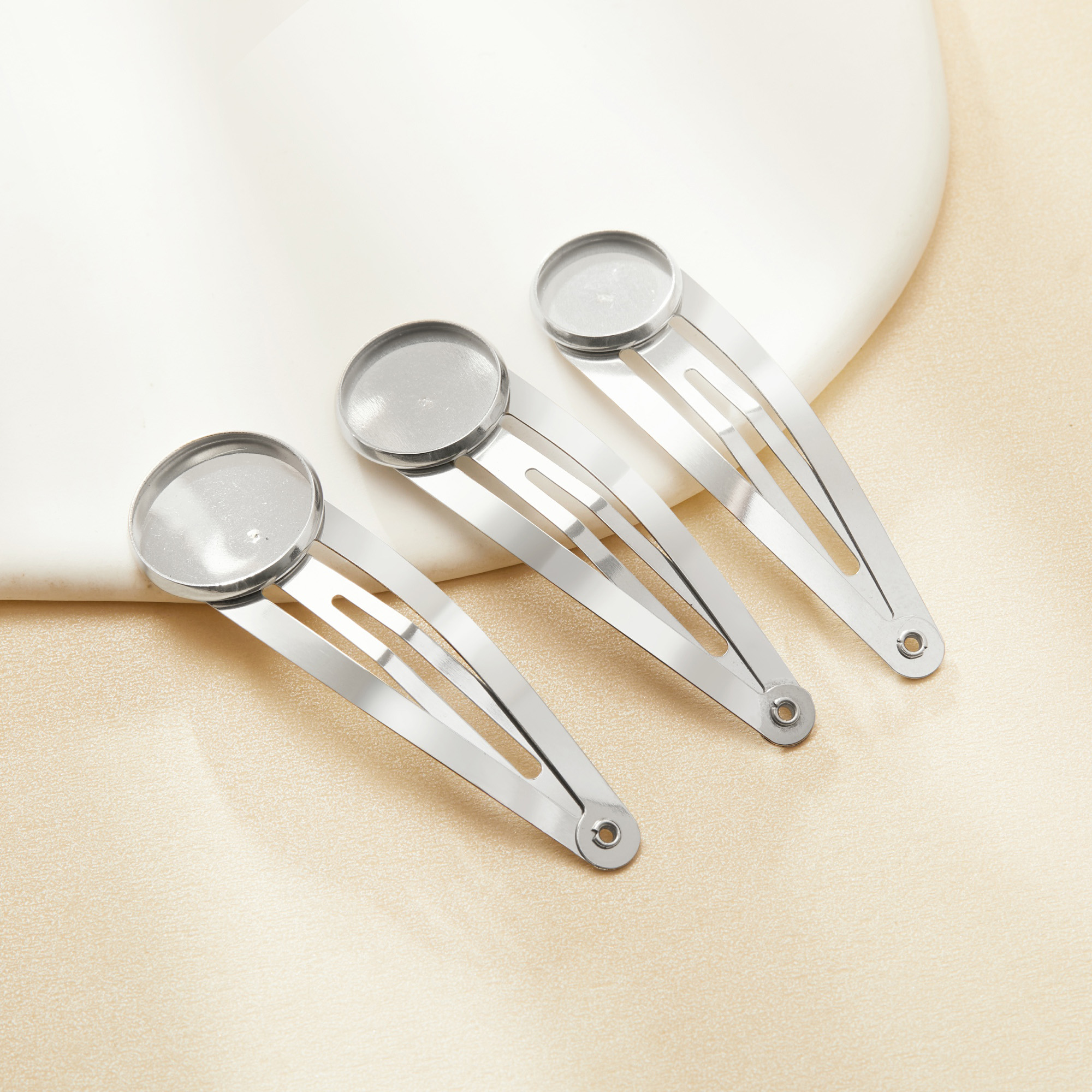 Round Bezel Hair Clip Settings,Minimalist Round Bezel Stainless Steel Hair Clip,DIY Hair Clips Findings Supplies 1502132 Round Bezel Hair Clip Settings,Minimalist Round Bezel Stainless Steel Hair Clip,DIY Hair Clips Findings Supplies 1502132