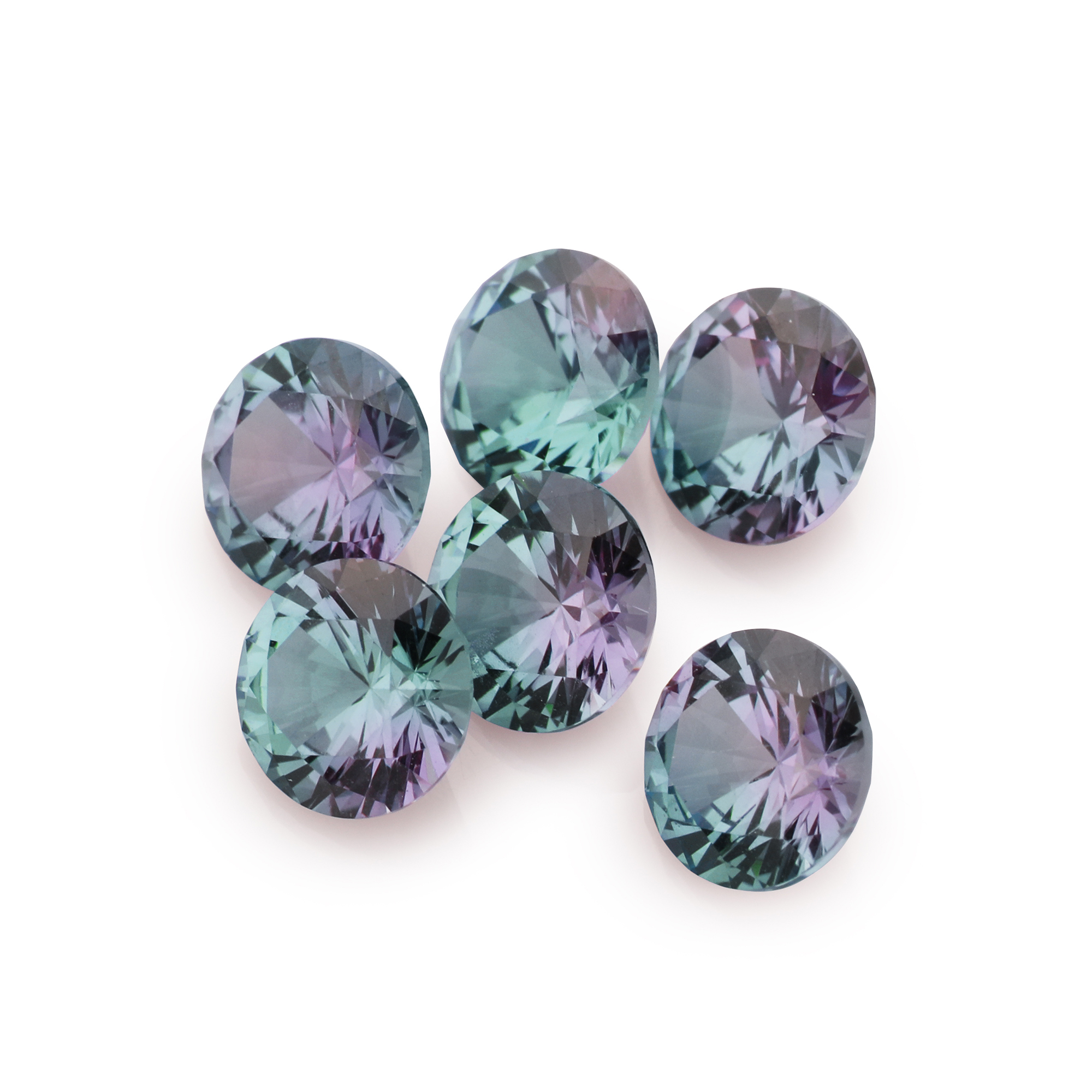 1Pcs Simulated Alexandrite Round Faceted Stone,Color Change Stone,June Birthstone,Unique Gemstone,Loose Stone,DIY Jewelry Supplies 4110202 - Click Image to Close