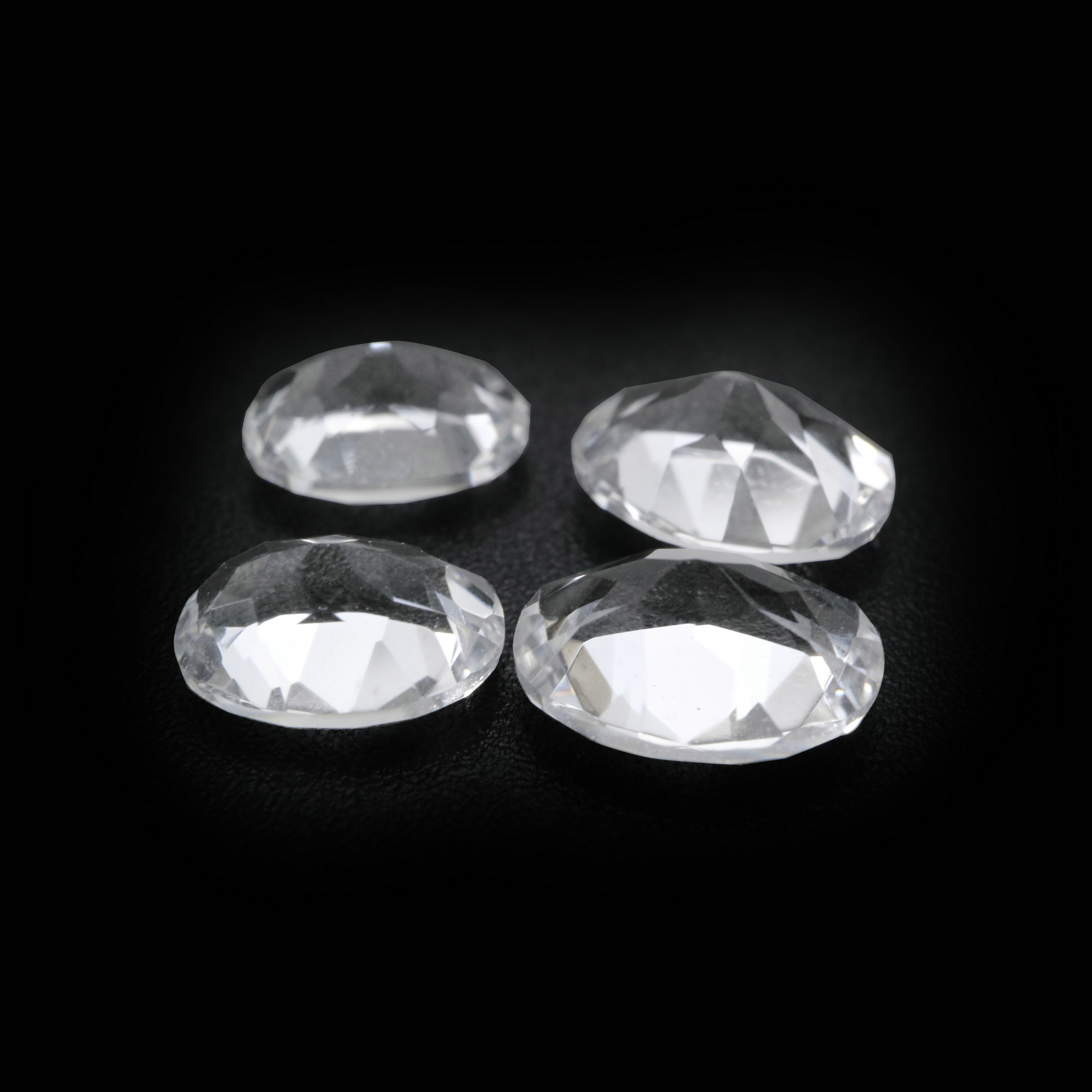 1Pcs Oval White Crystal Quartz Natural Faceted Cut Loose Gemstone Semi Precious Stone DIY Jewelry Supplies 4120135 - Click Image to Close